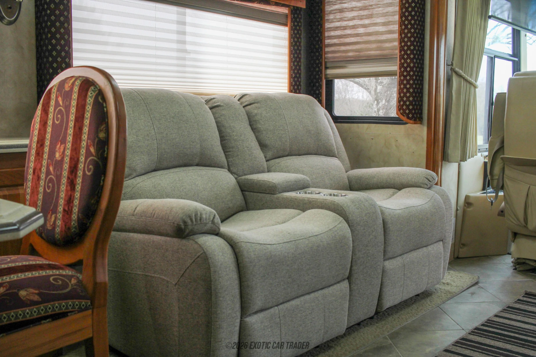 The interior of the vehicle for sale