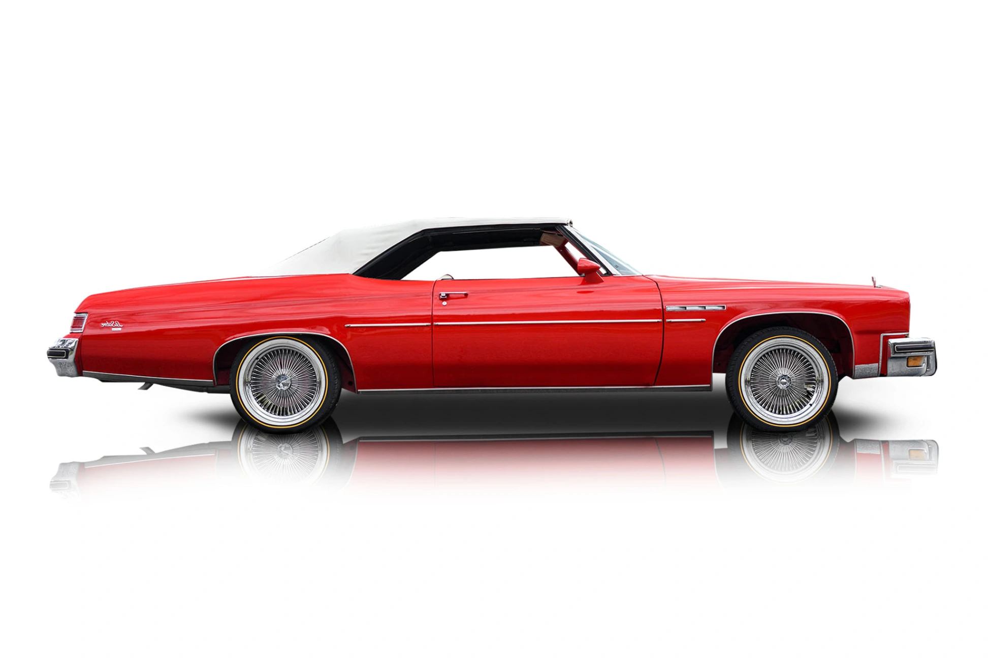 Passenger side photo of vehicle