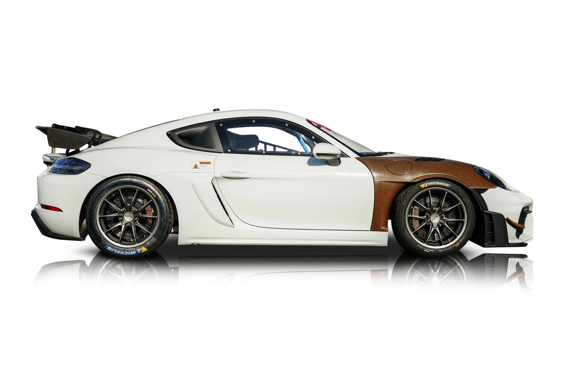 Passenger side photo of vehicle