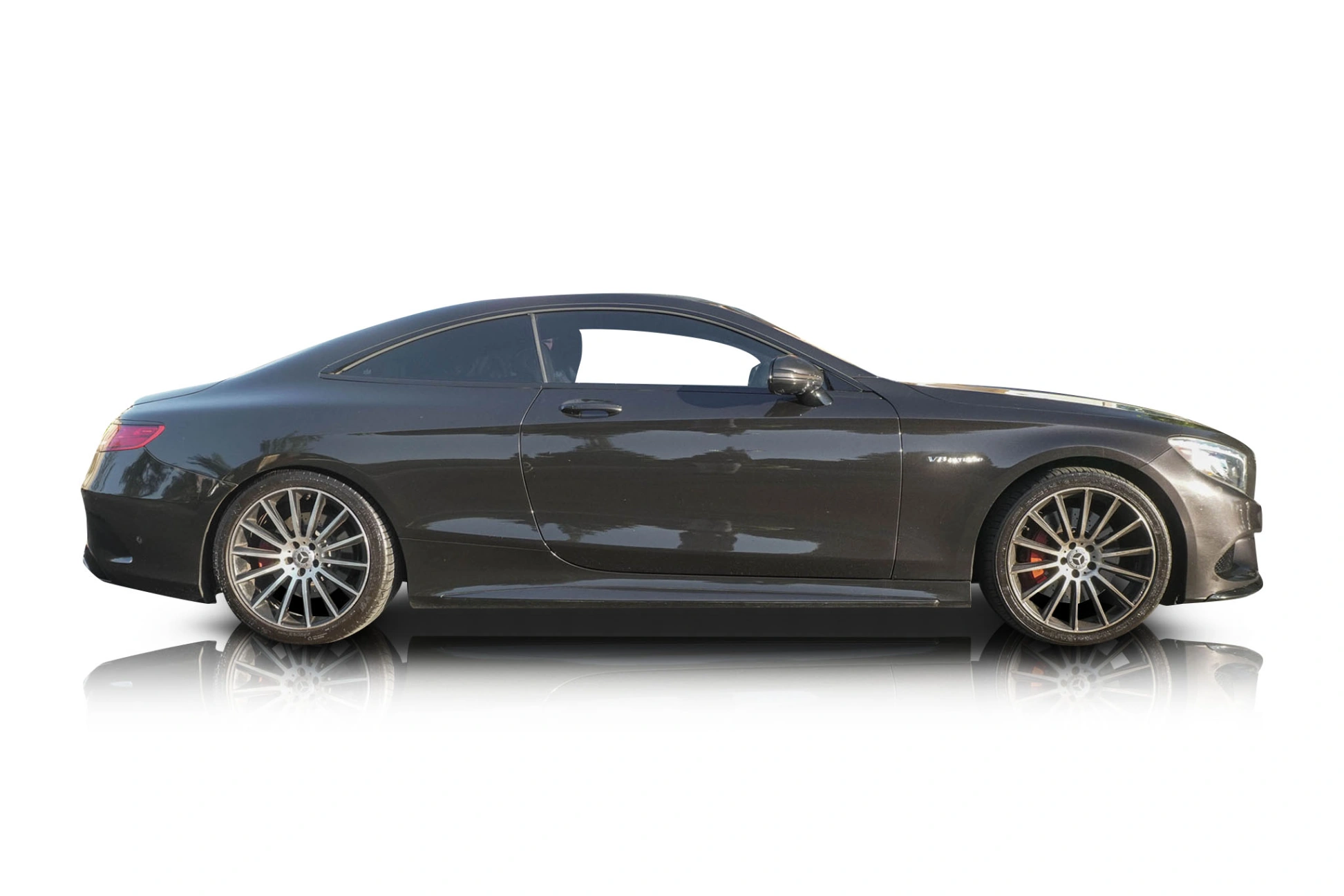 Passenger side photo of vehicle