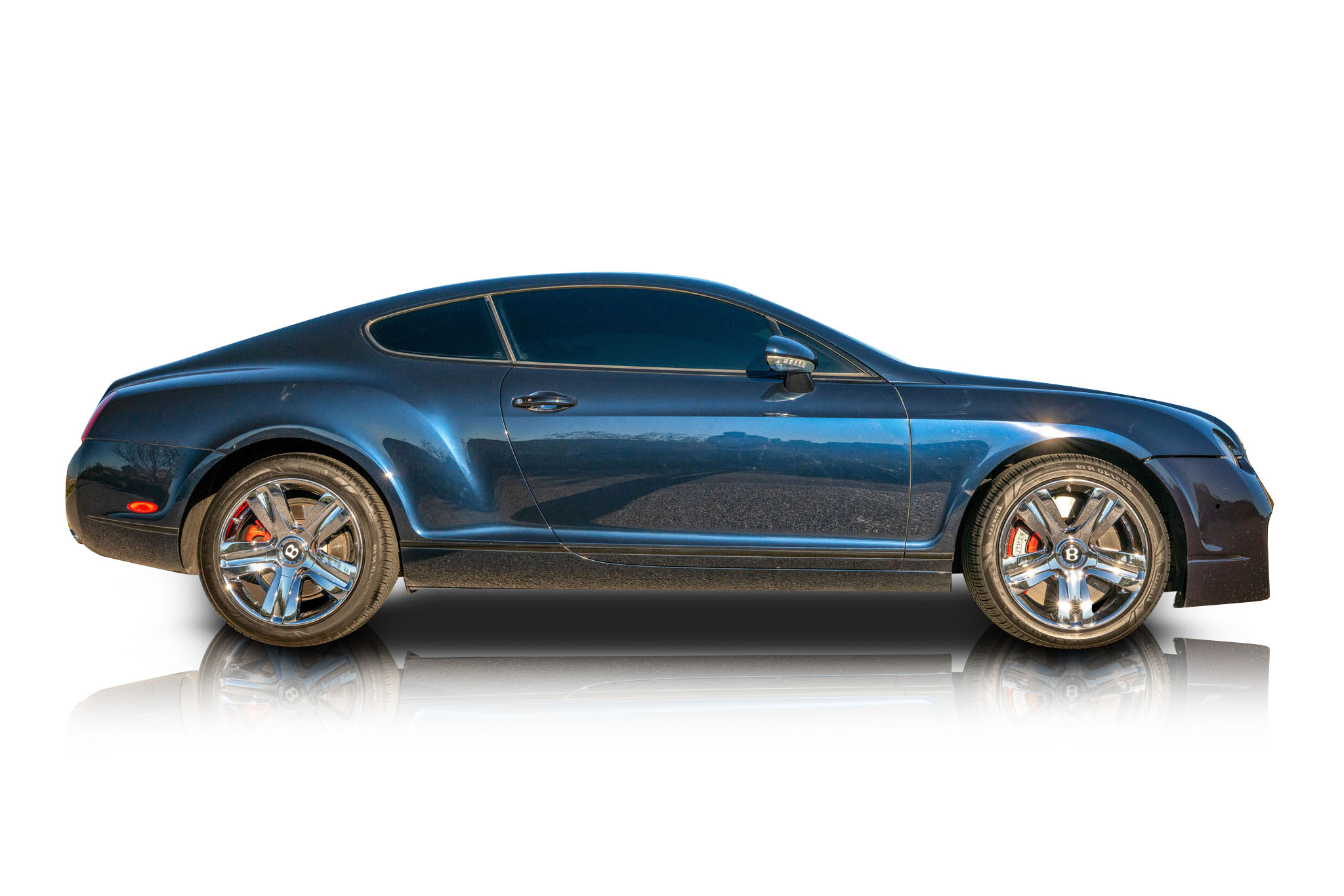 Passenger side photo of vehicle