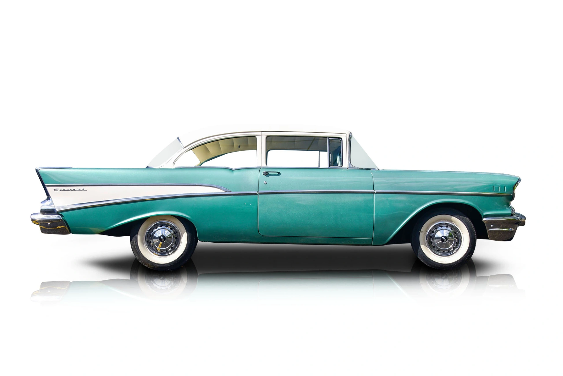 Passenger side photo of vehicle