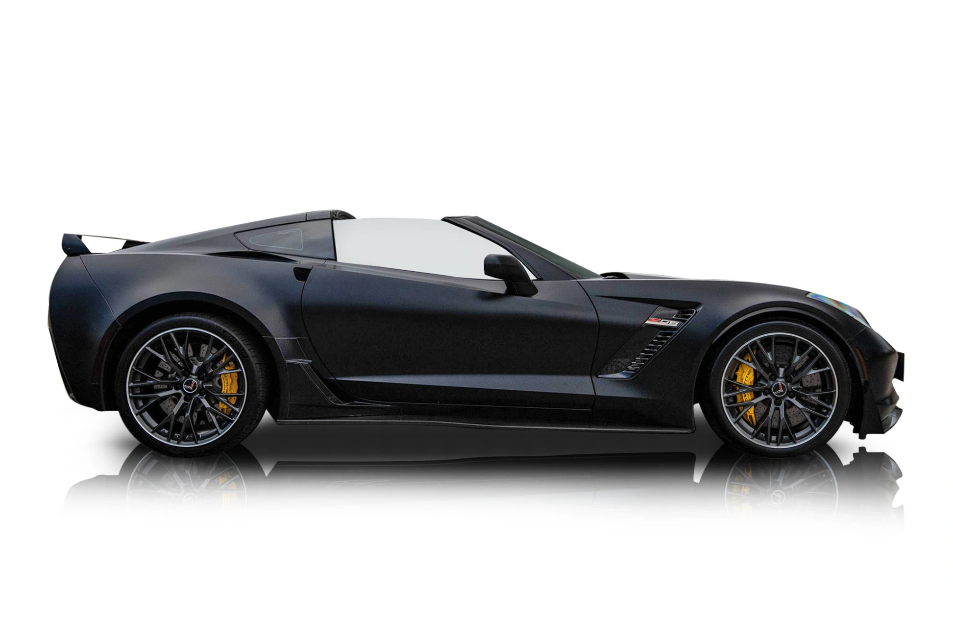 Passenger side photo of vehicle