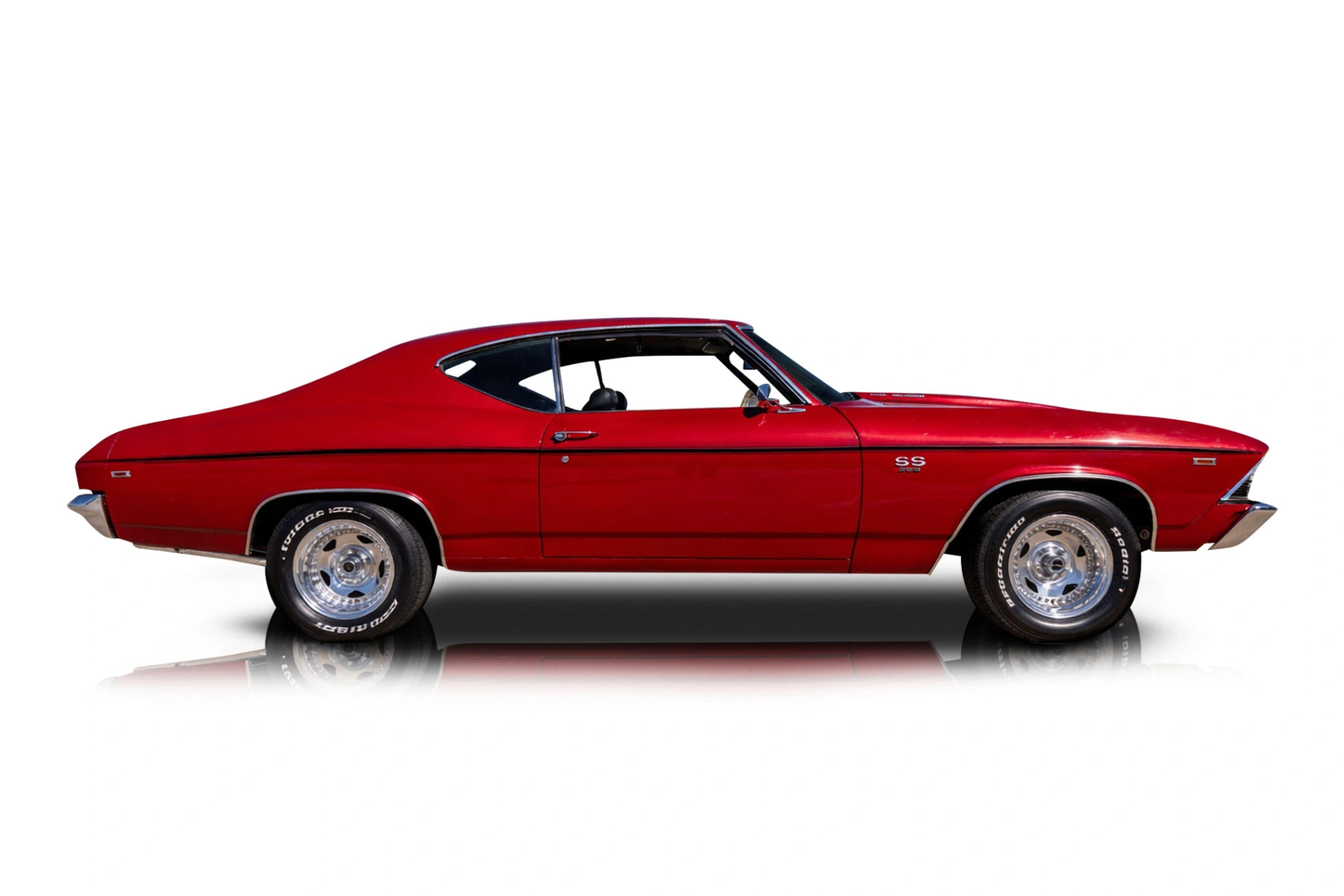 Passenger side photo of vehicle