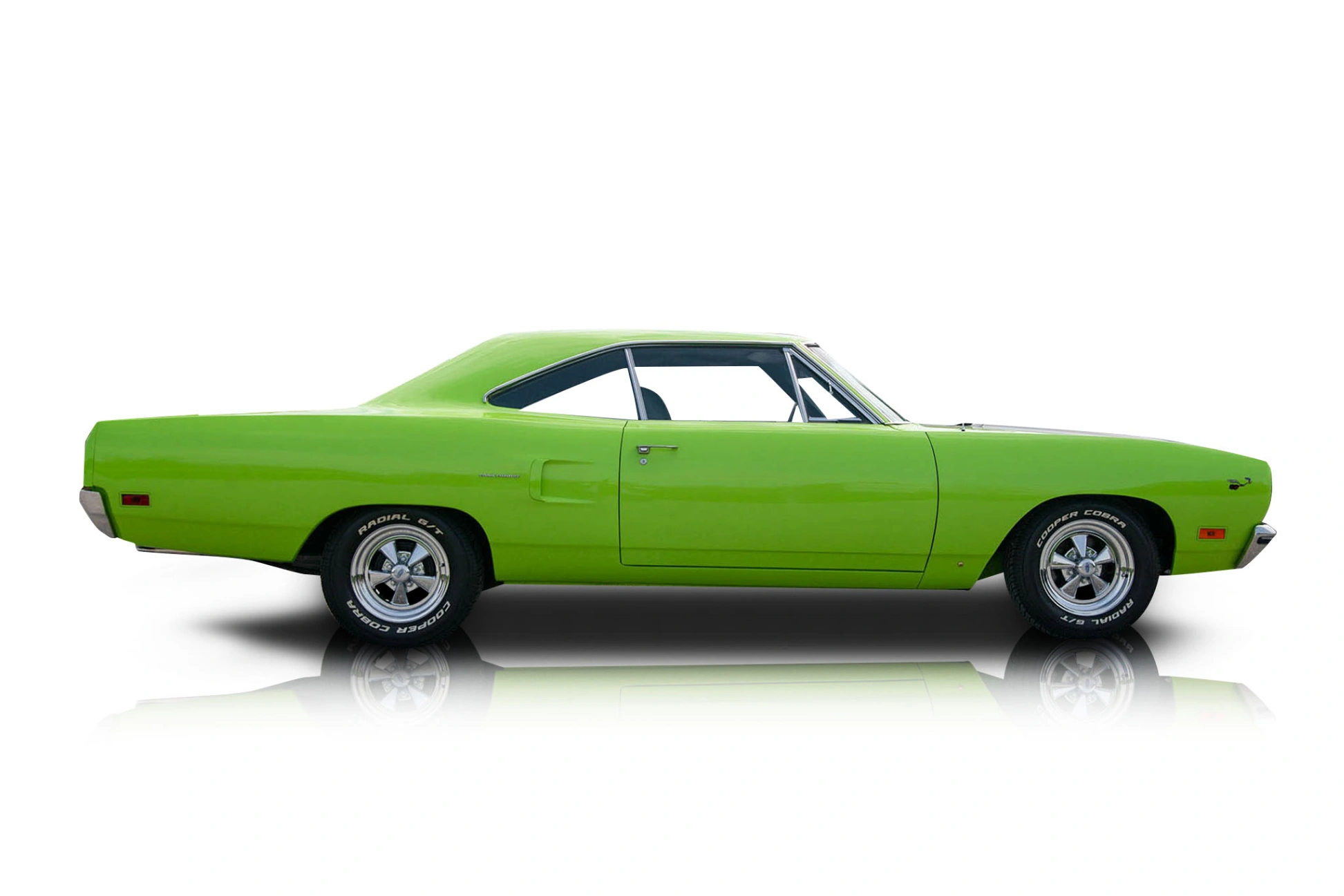 Passenger side photo of vehicle