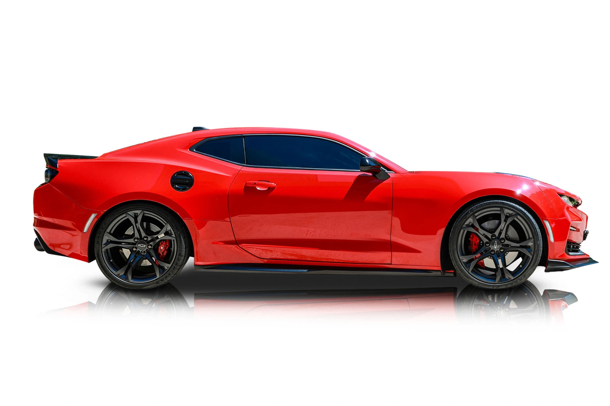 Passenger side photo of vehicle