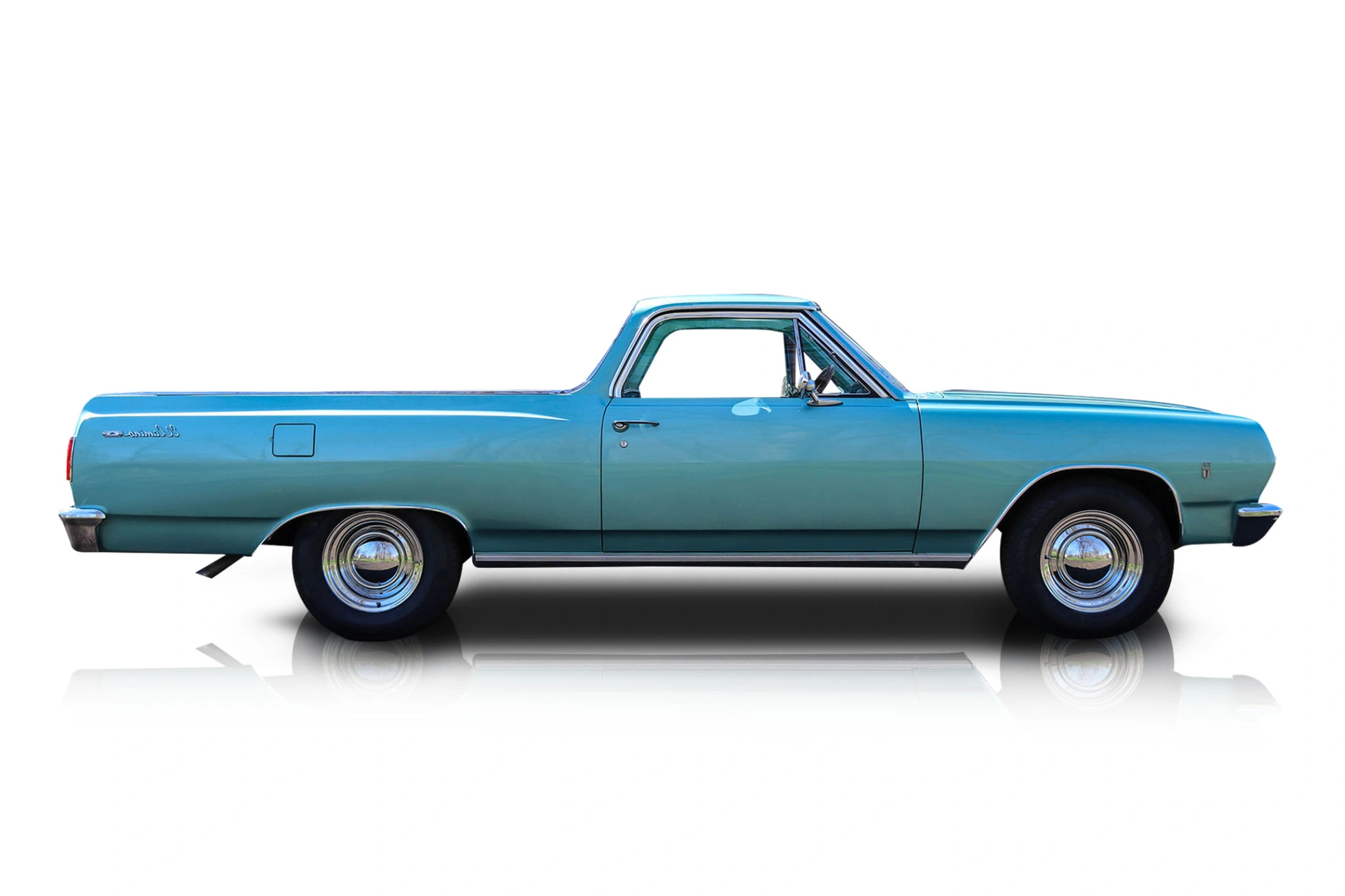 Passenger side photo of vehicle