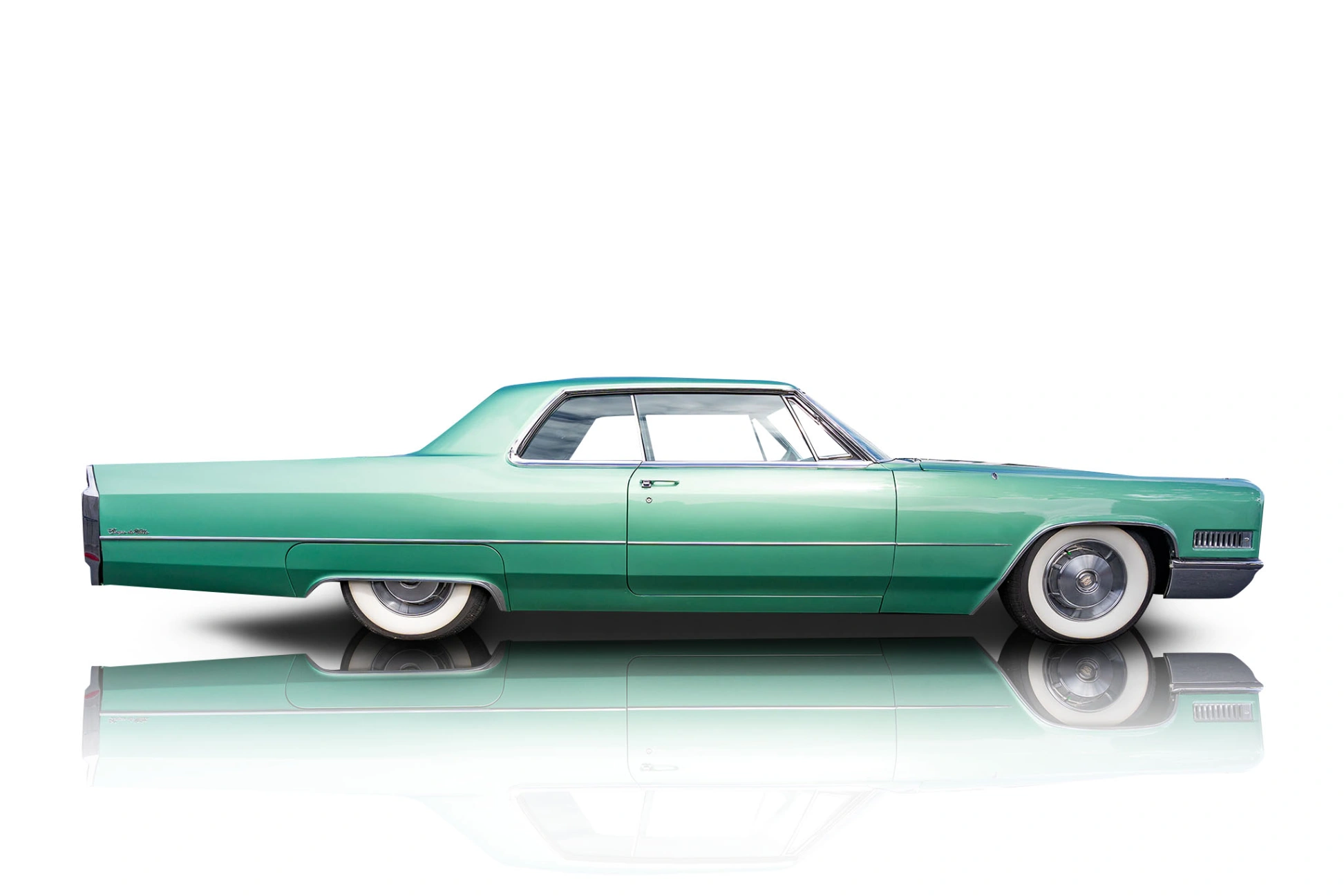 Passenger side photo of vehicle