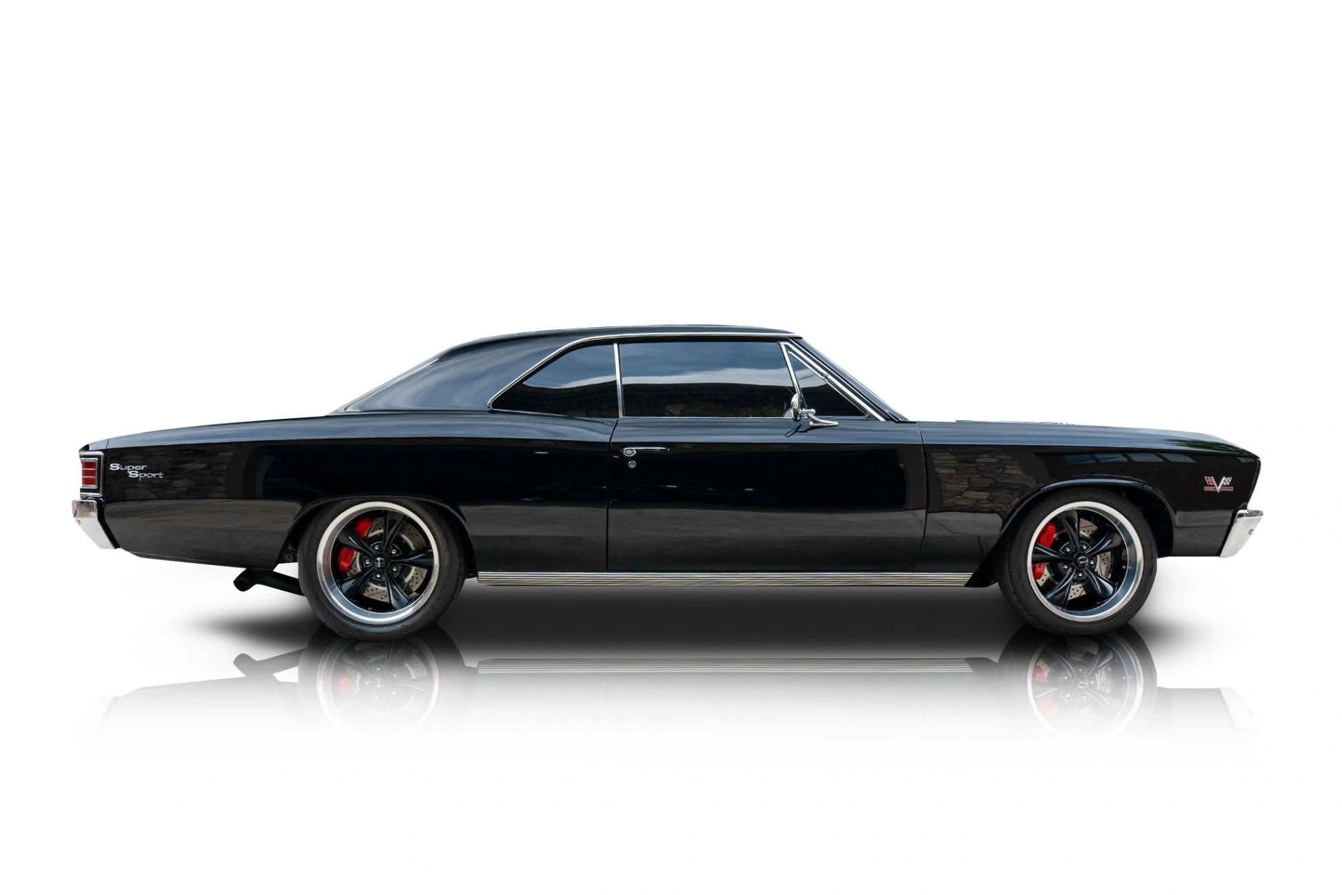 Passenger side photo of vehicle