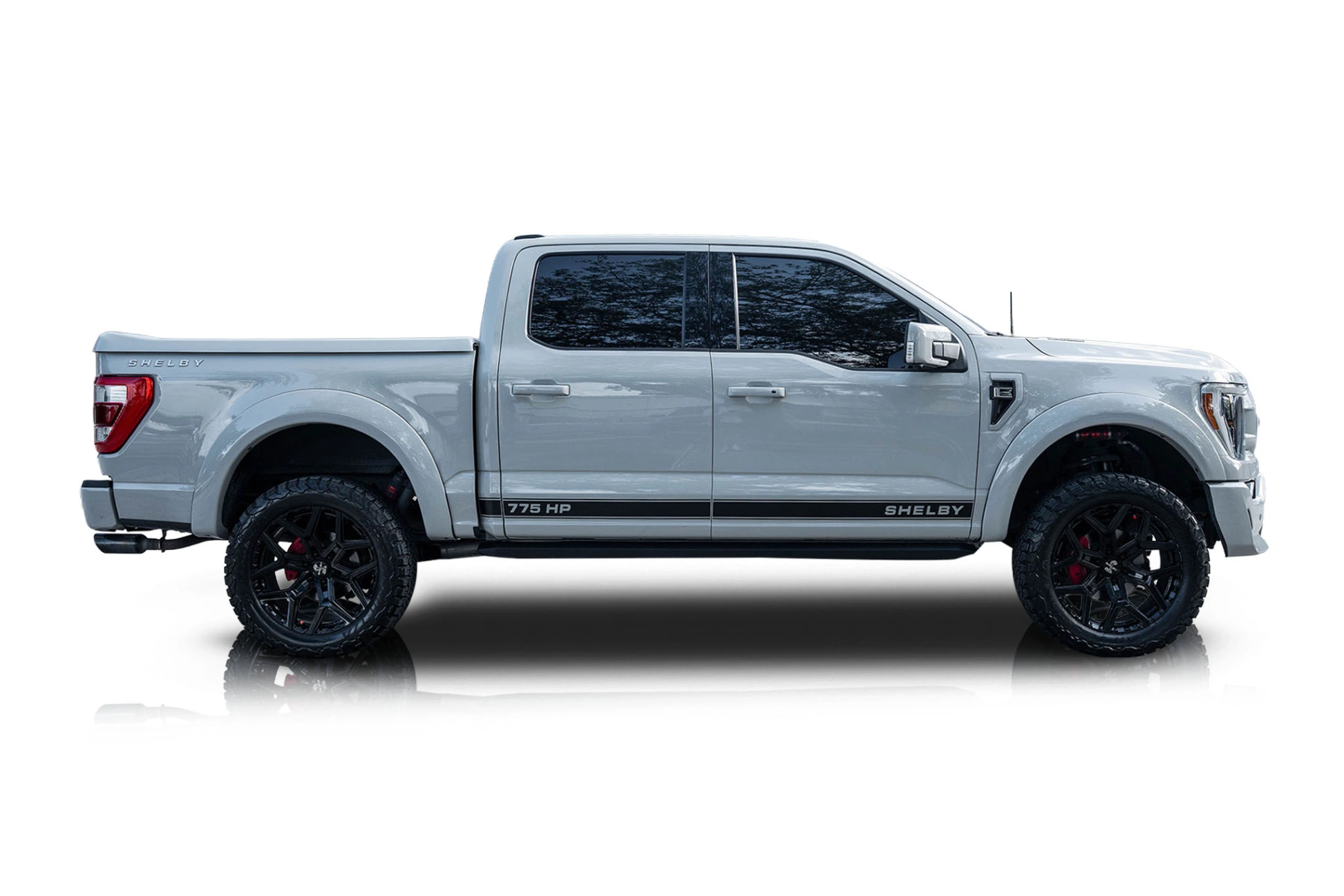 Passenger side photo of vehicle