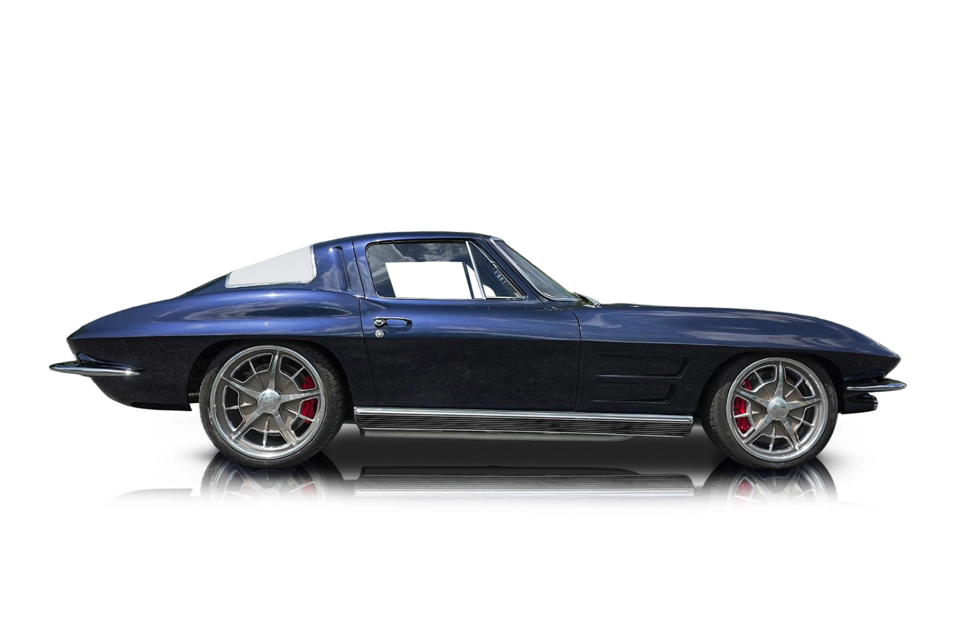 Passenger side photo of vehicle