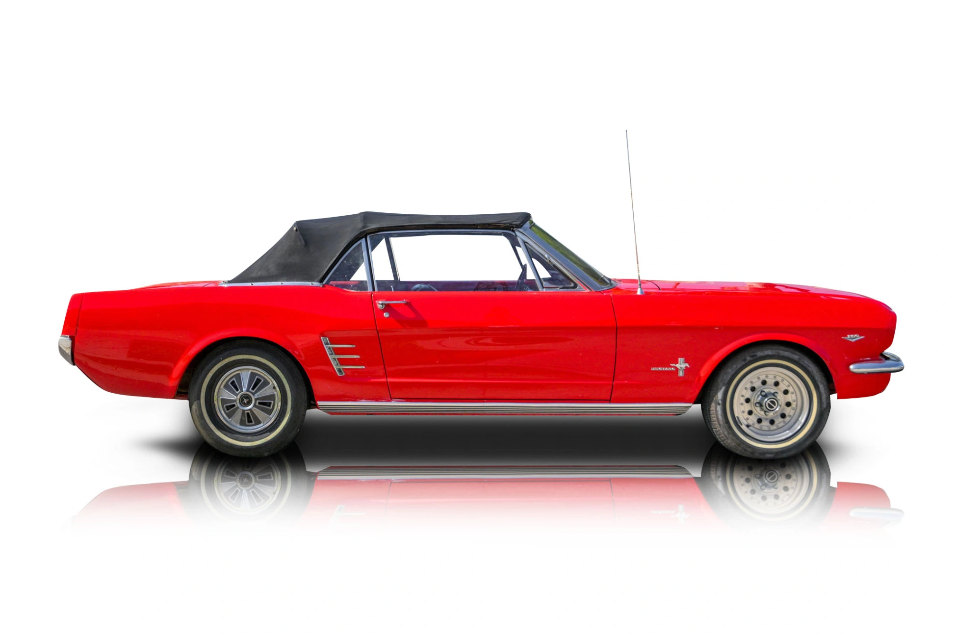 Passenger side photo of vehicle