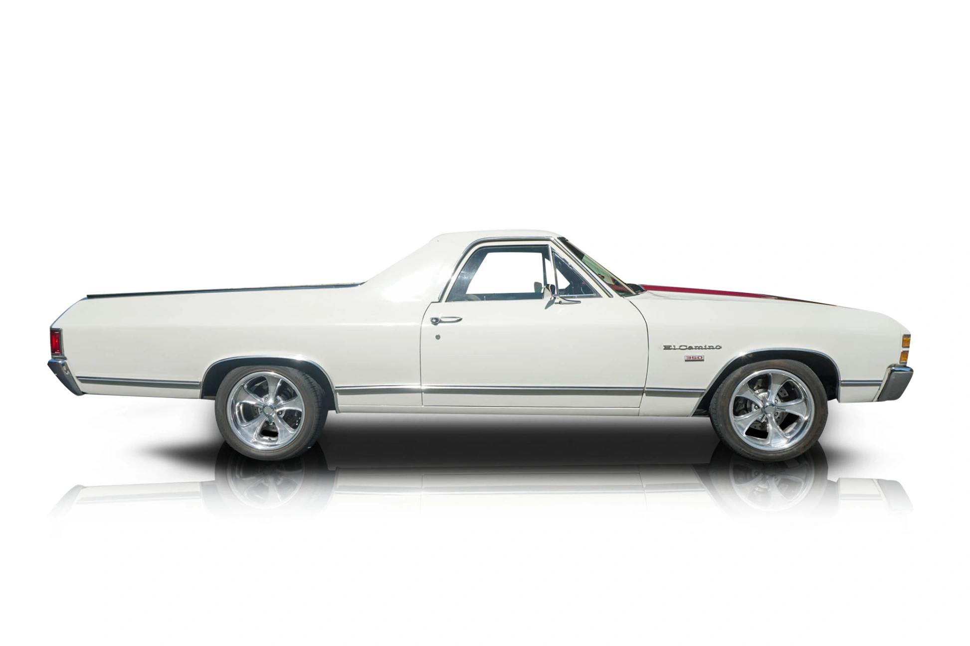 Passenger side photo of vehicle