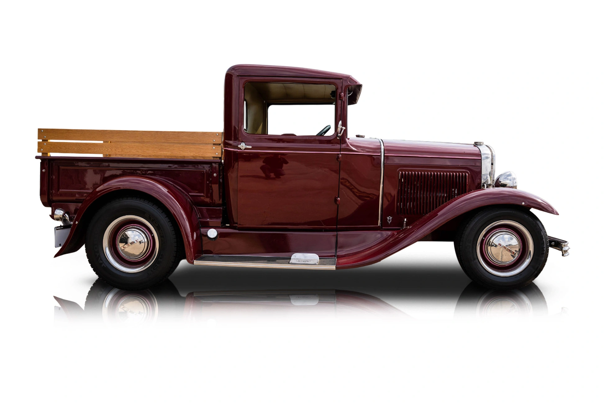 Passenger side photo of vehicle