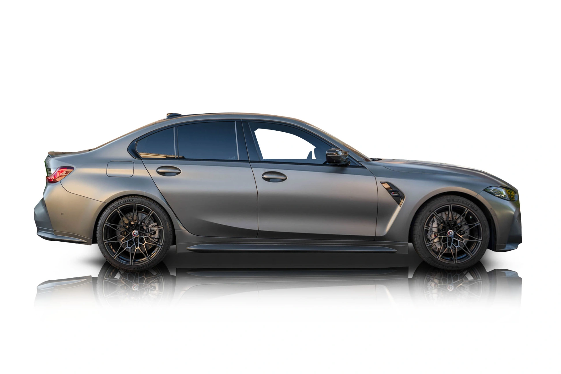 Passenger side photo of vehicle