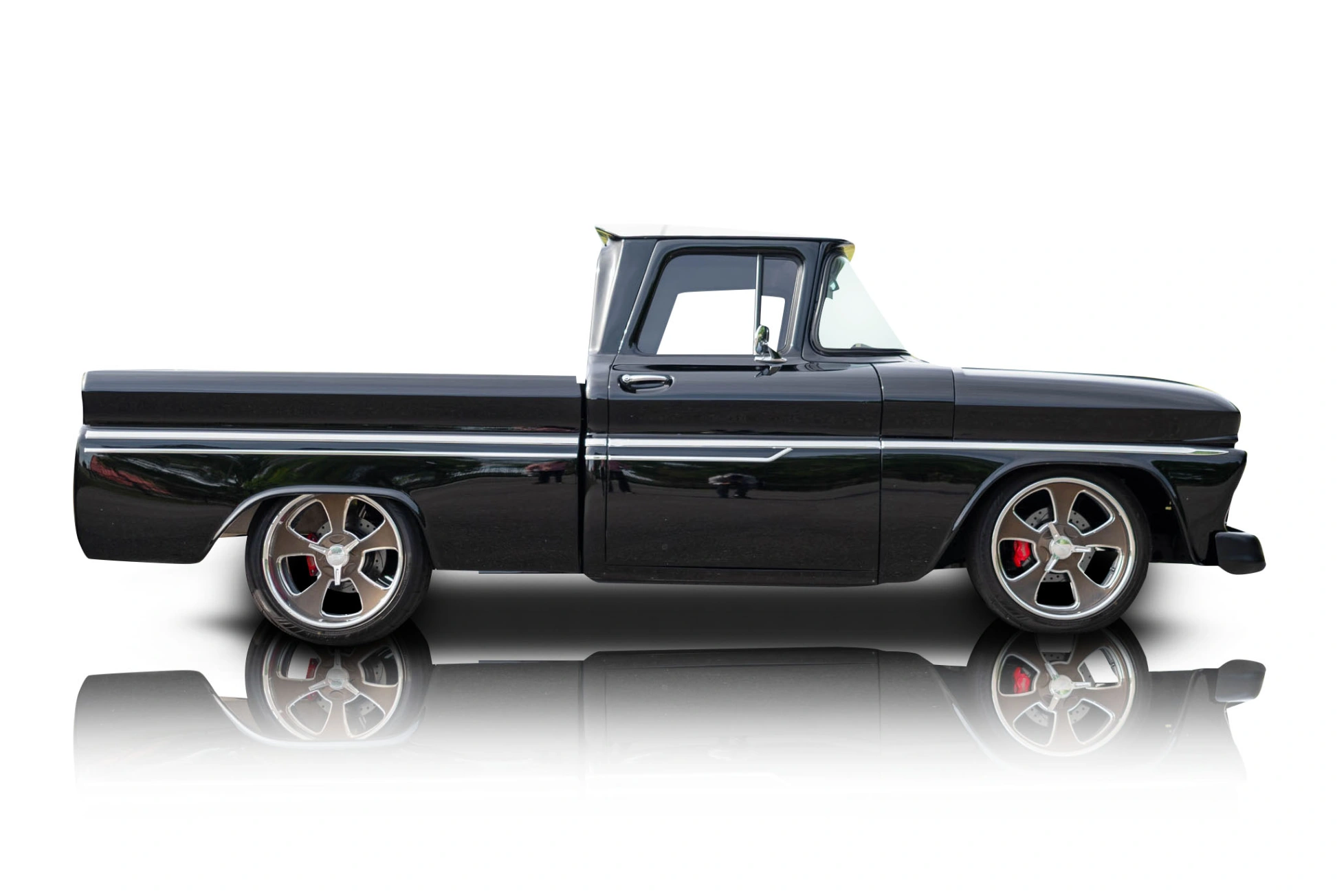 Passenger side photo of vehicle