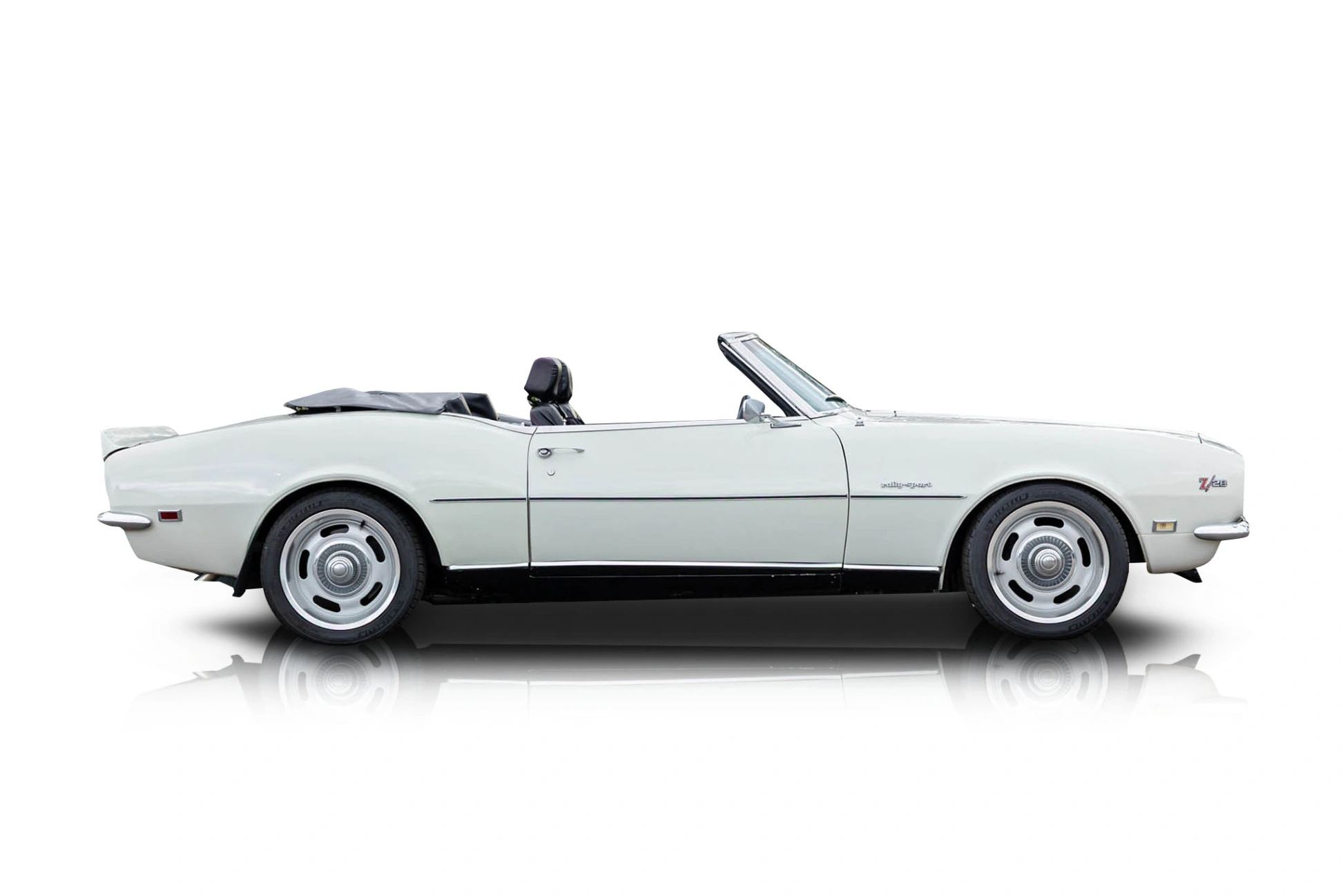 Passenger side photo of vehicle