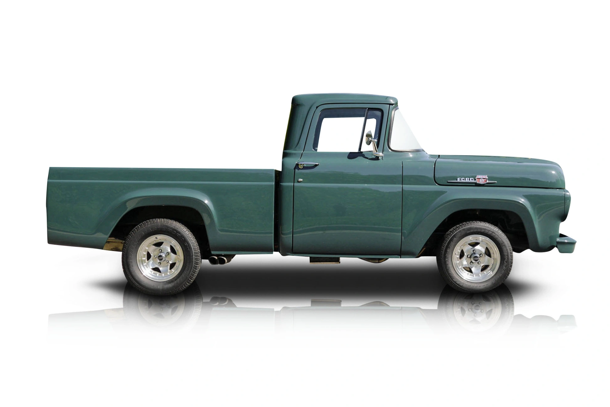 Passenger side photo of vehicle