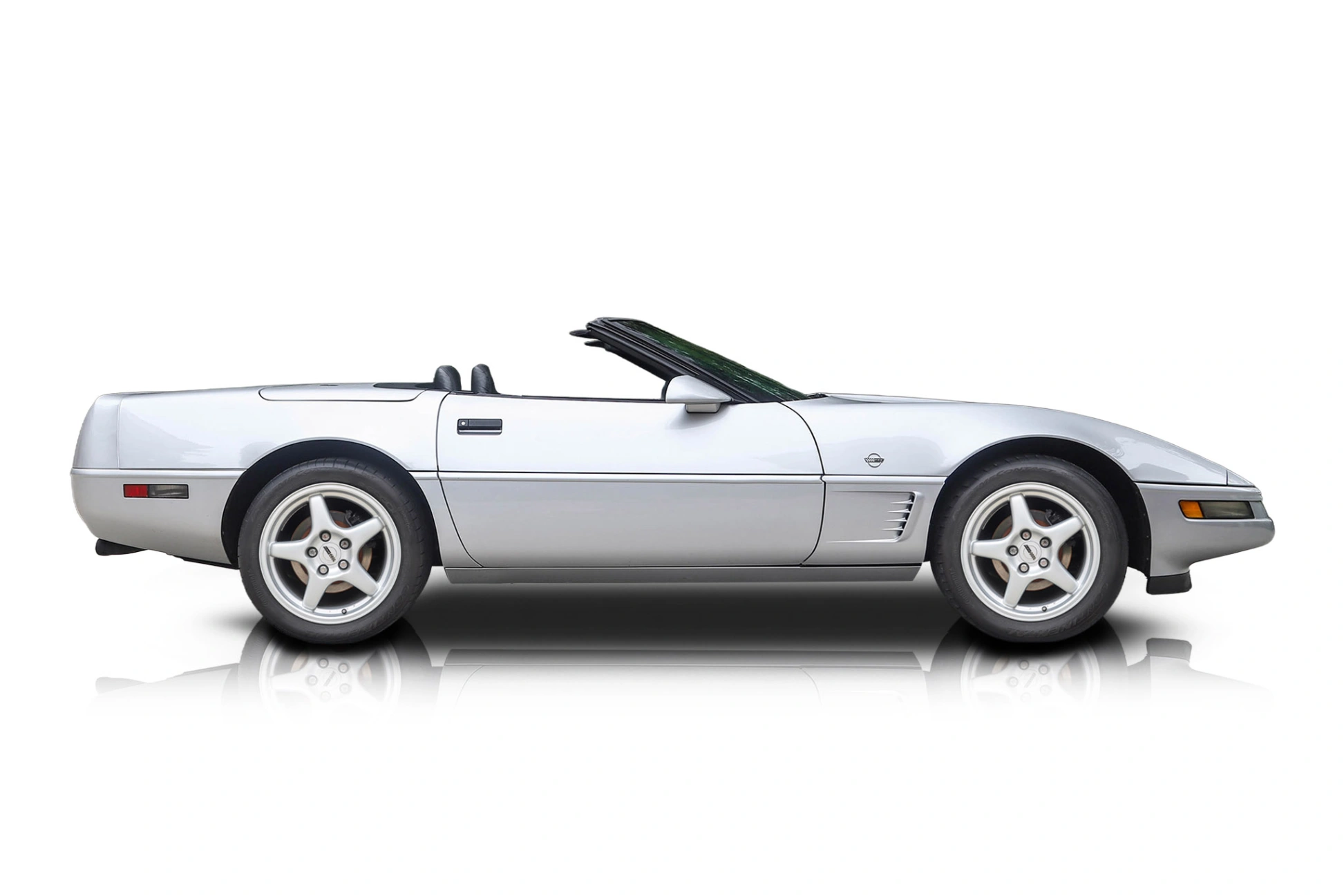 Passenger side photo of vehicle