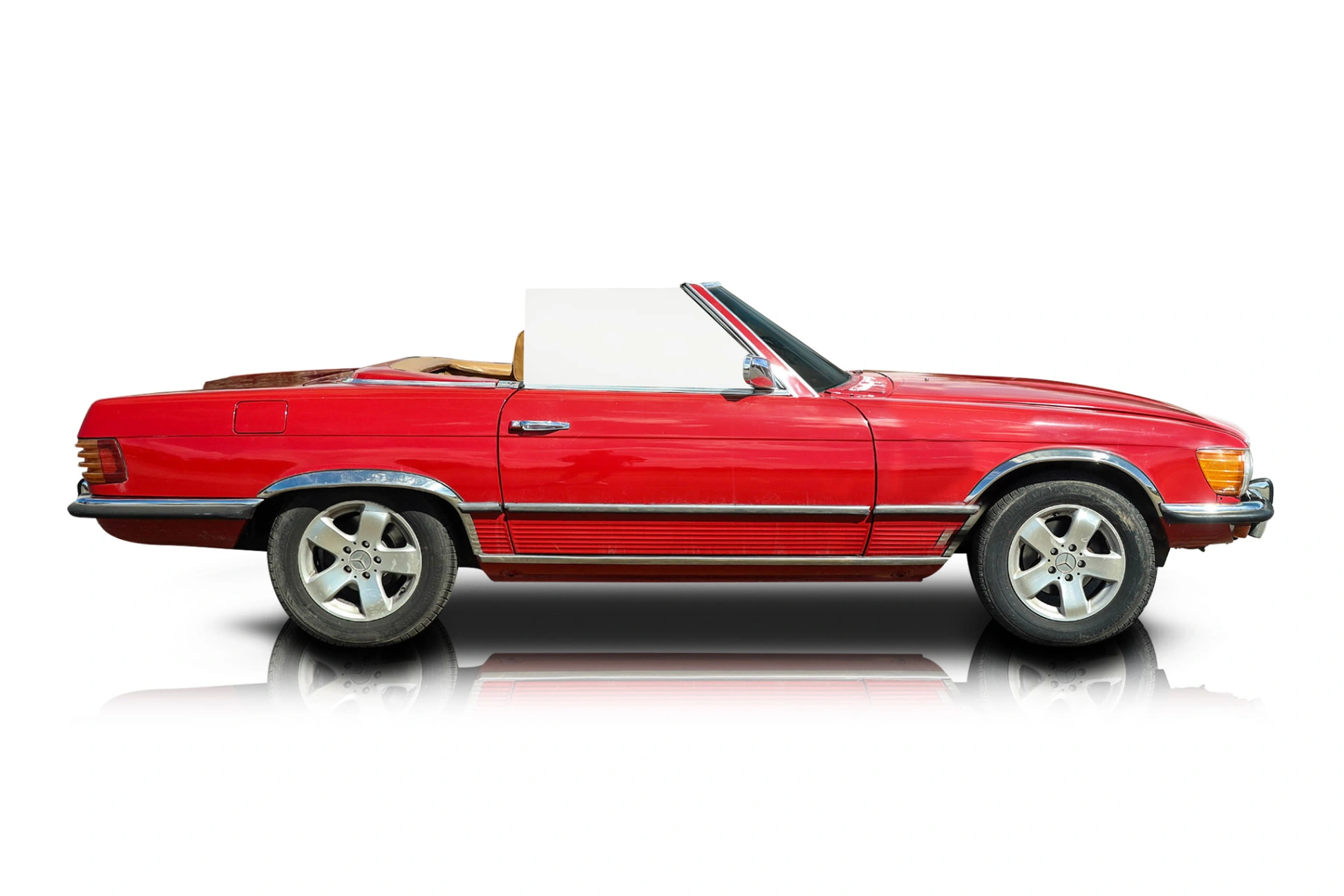 Passenger side photo of vehicle