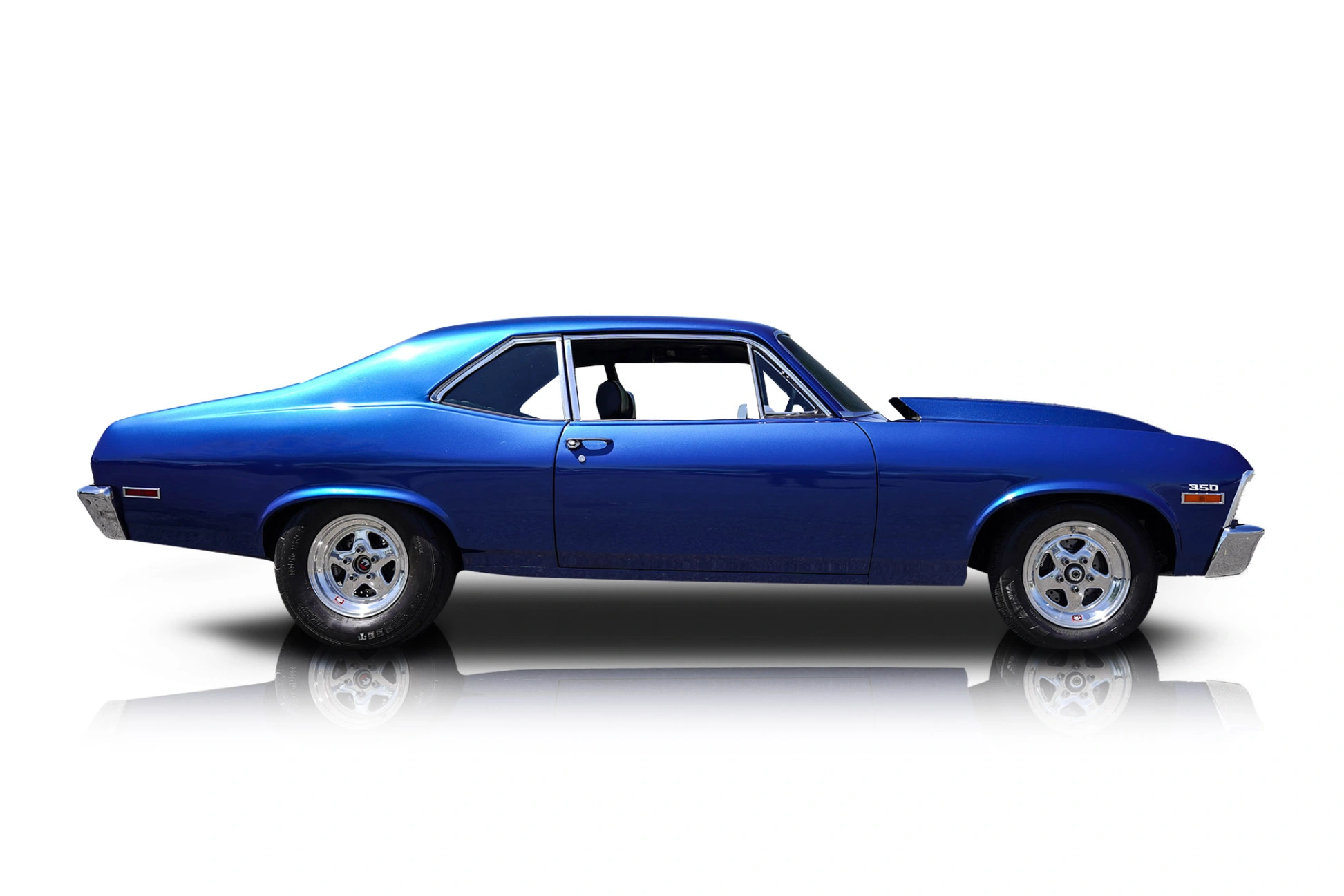 Passenger side photo of vehicle