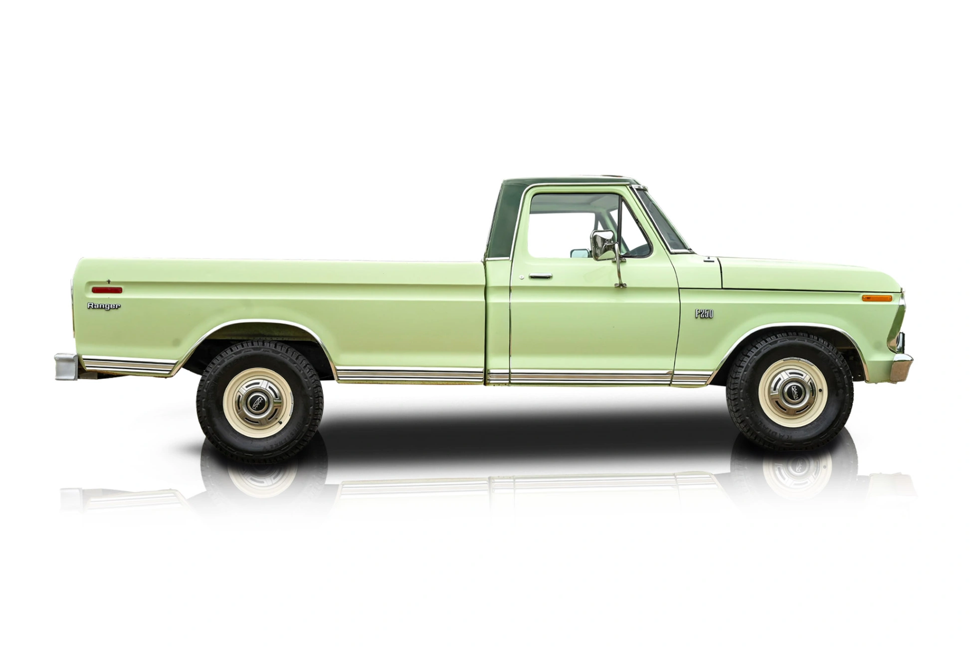 Passenger side photo of vehicle