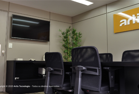 Sala de reunião artis tecnologia