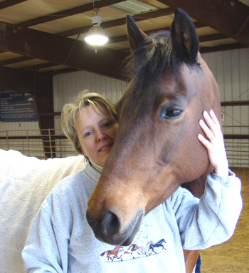 Brenda with 'Jewel'