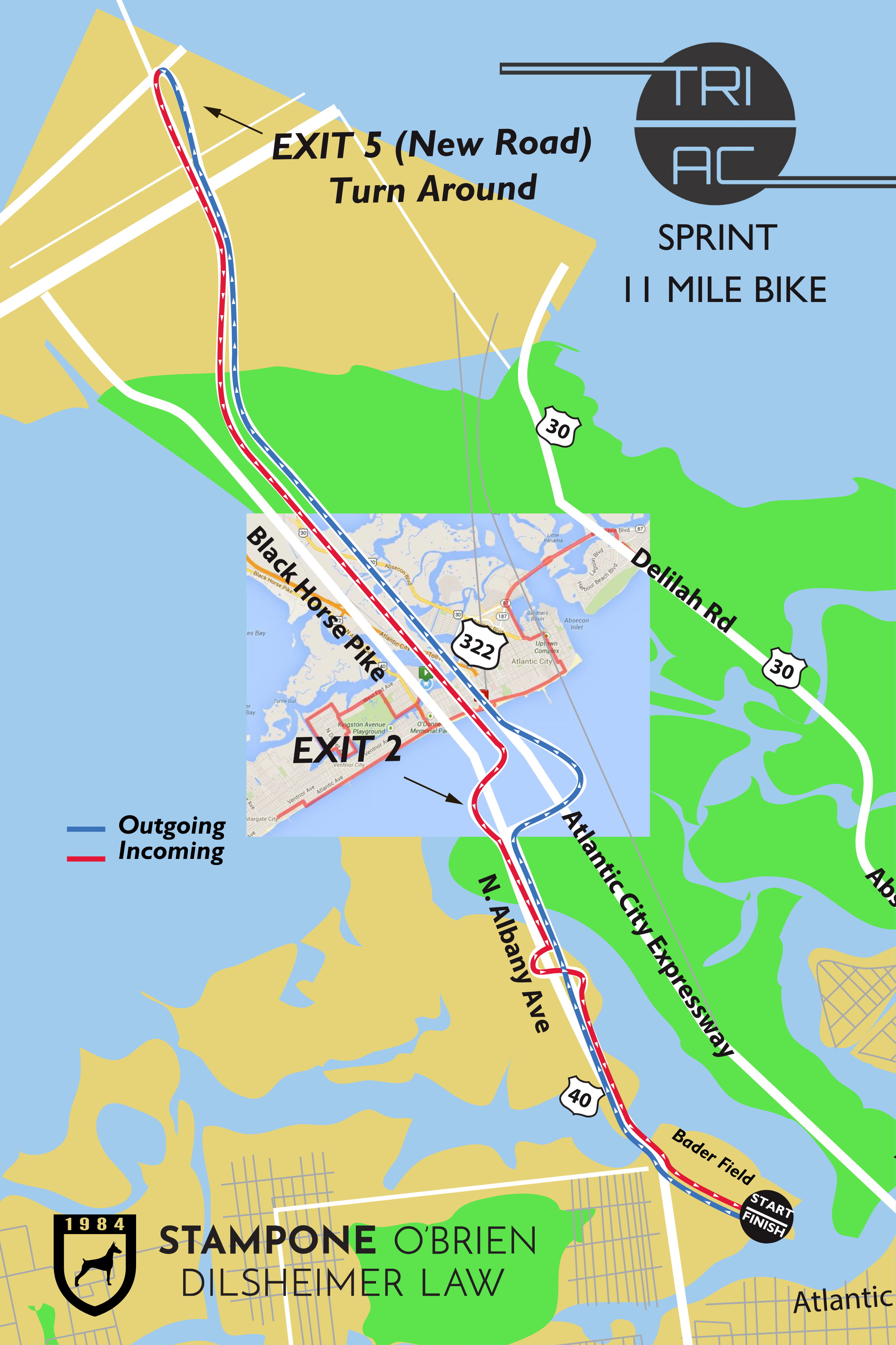Stampone Law Sprint Bike Course