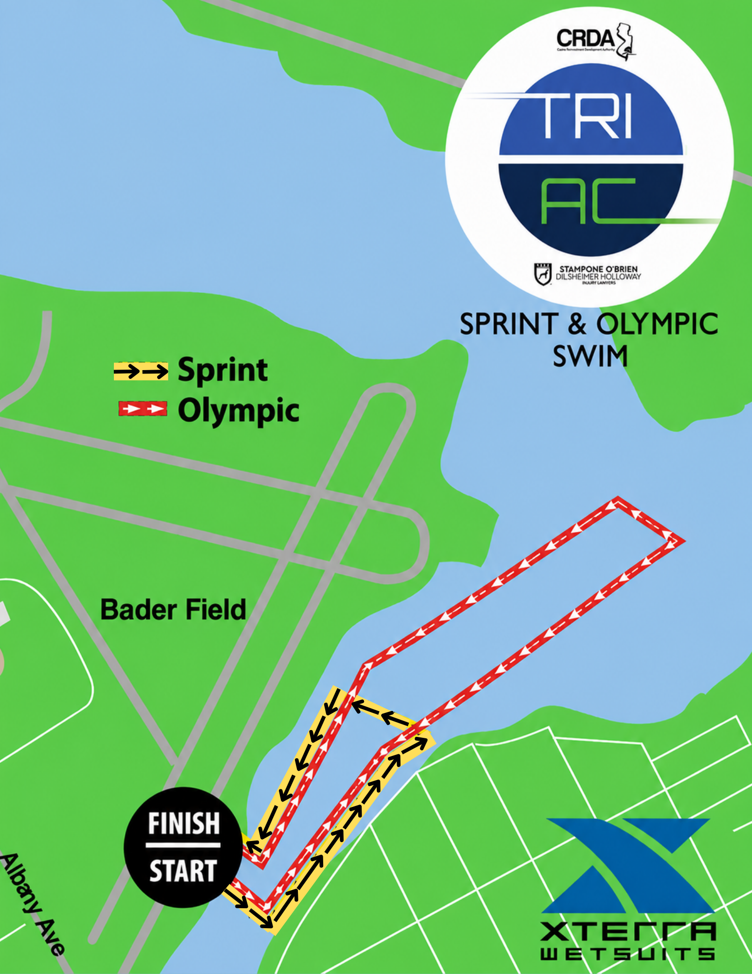 XTERRA Wetsuits Swim Course