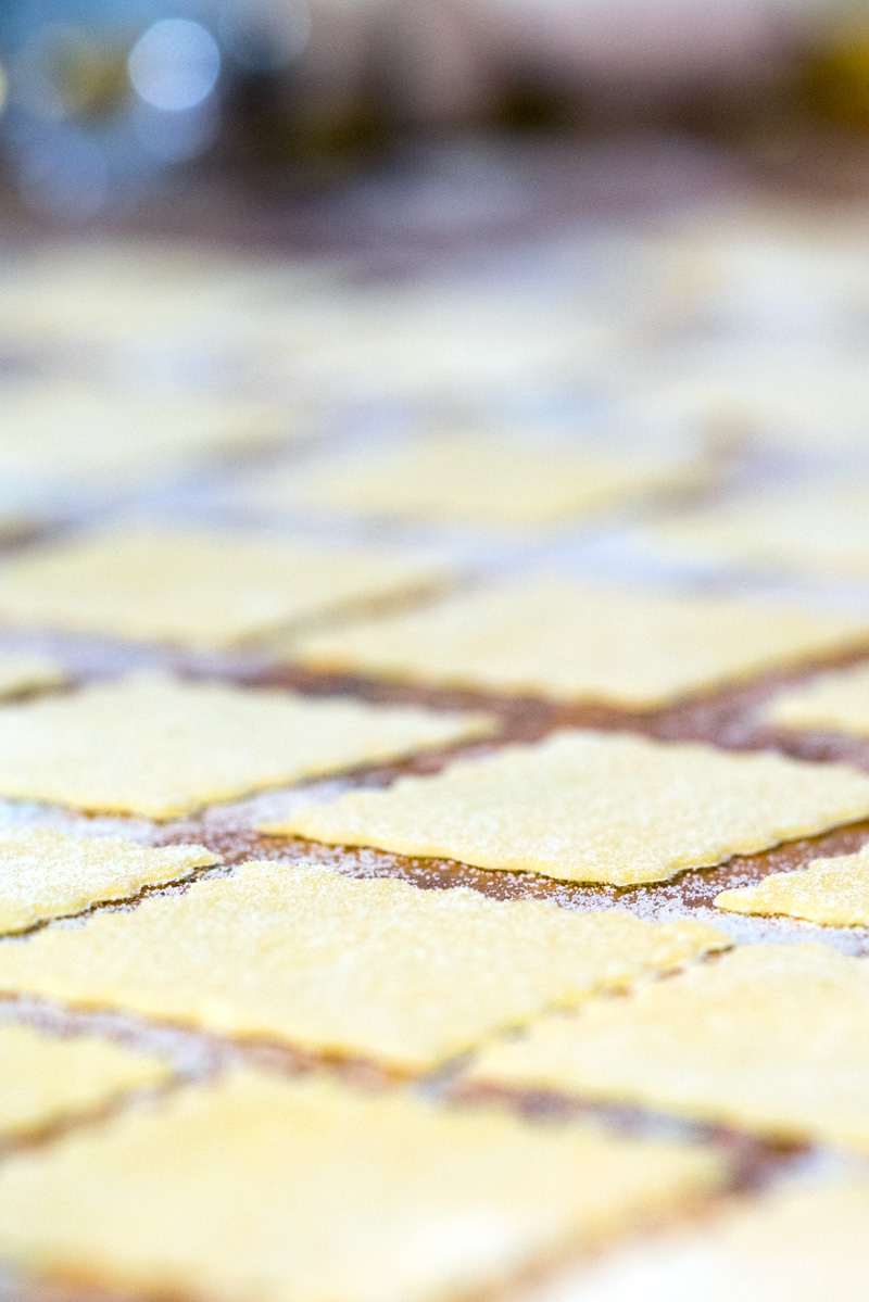 pasta tortellini teigplatten