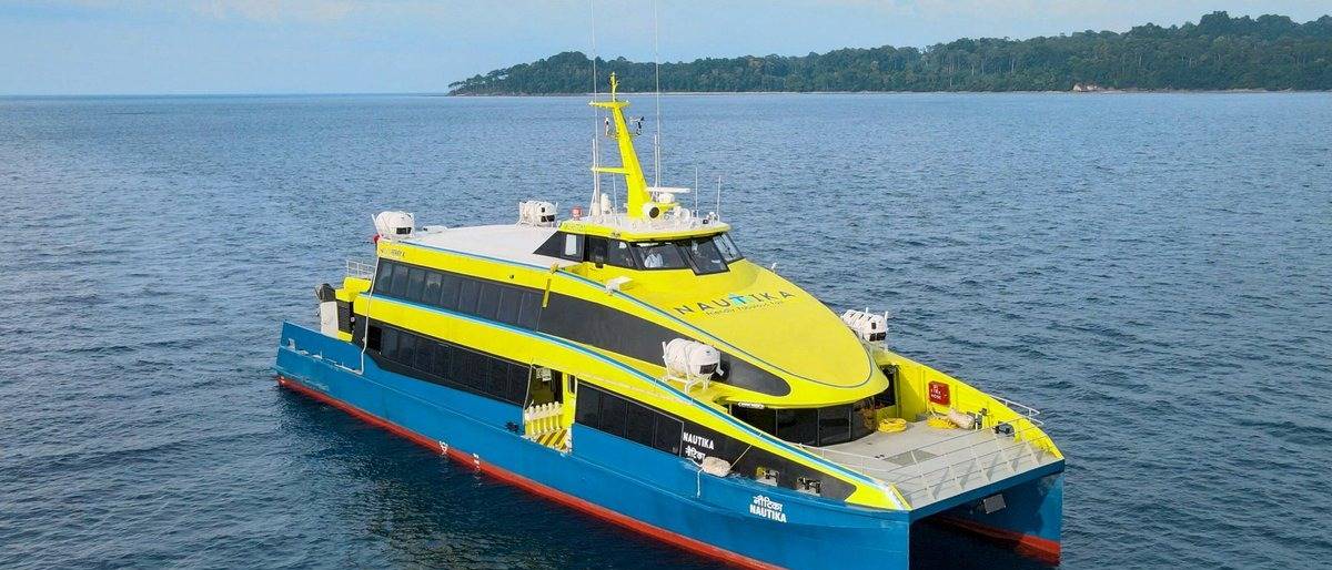 Nautika Ferry Near Neil Island
