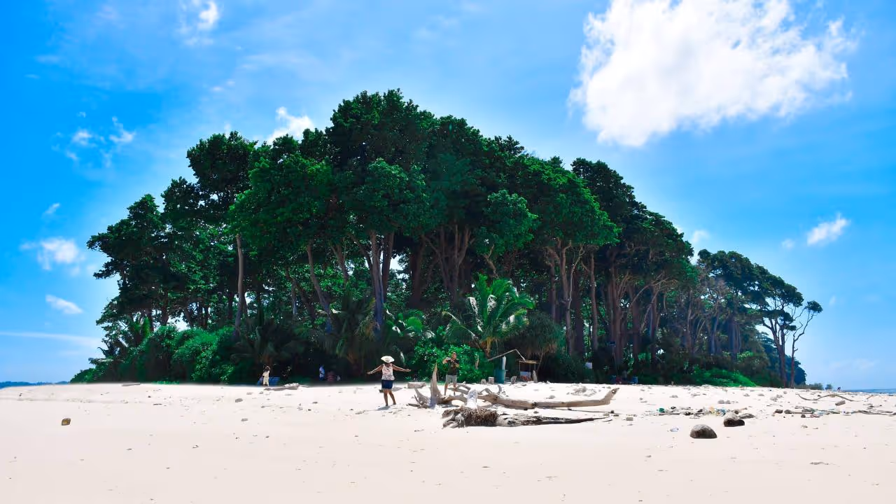Laxmanpur Beach in Neil Island