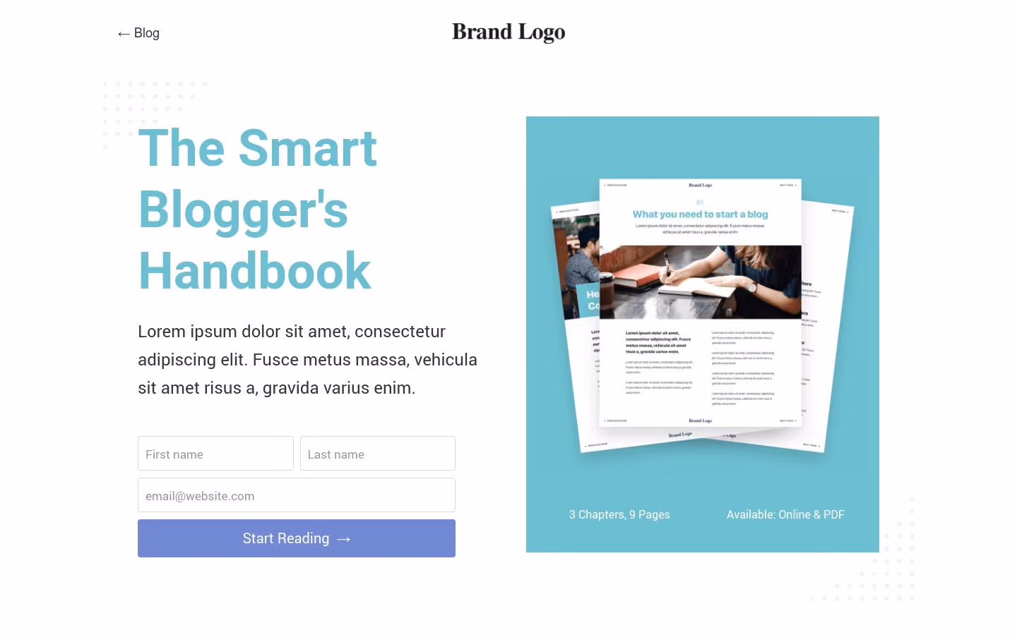 White Paper Template (9 Page Types Included)