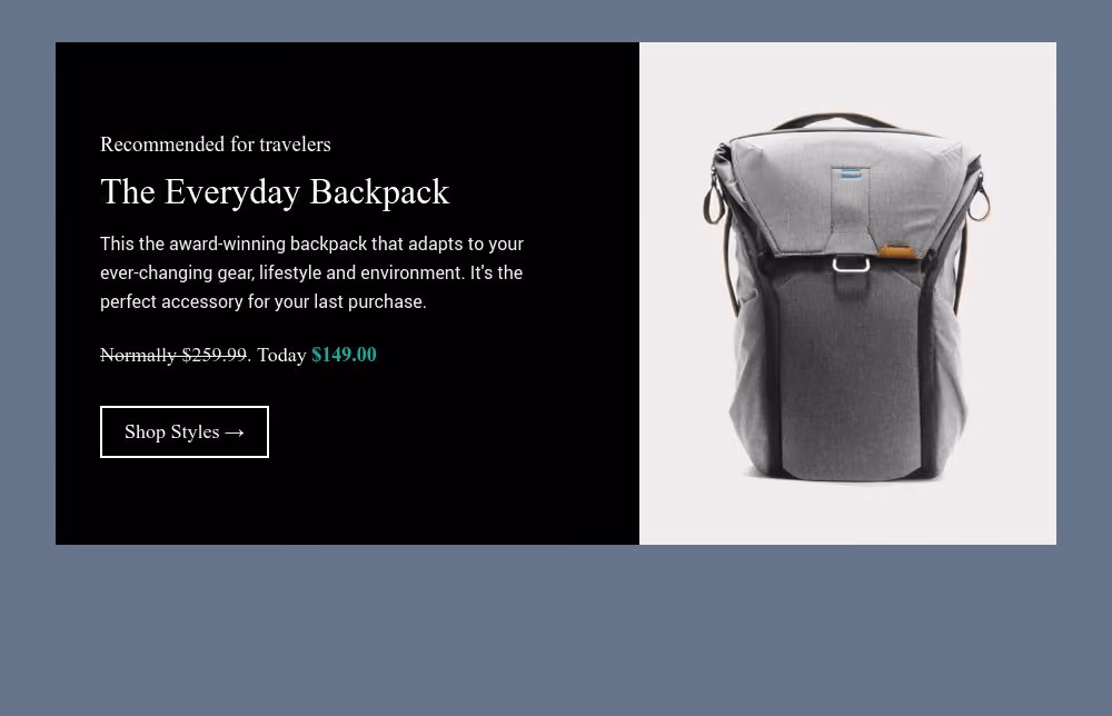 Recommended Product Popup Template