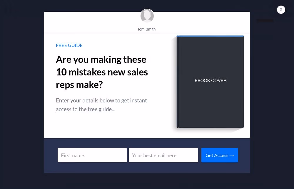 Simple Lead Magnet Template