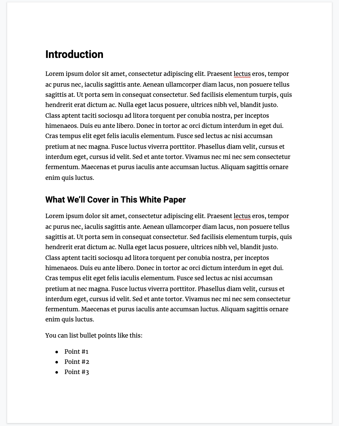White Paper Format Default Format For White Papers Template White