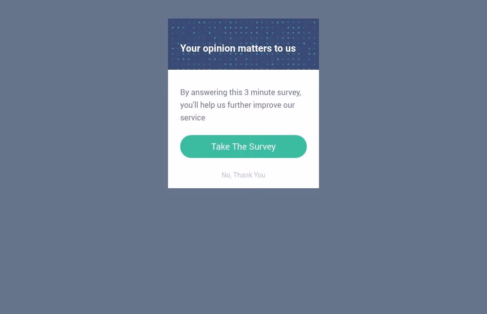 Customer Satisfaction Survey Form