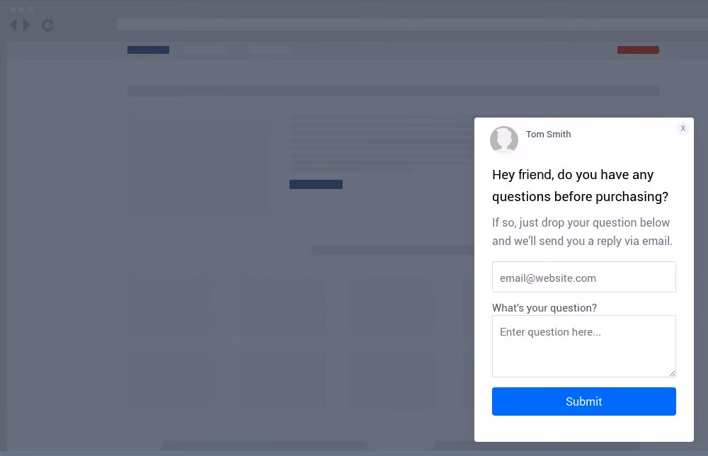 Follow-Up Form Template