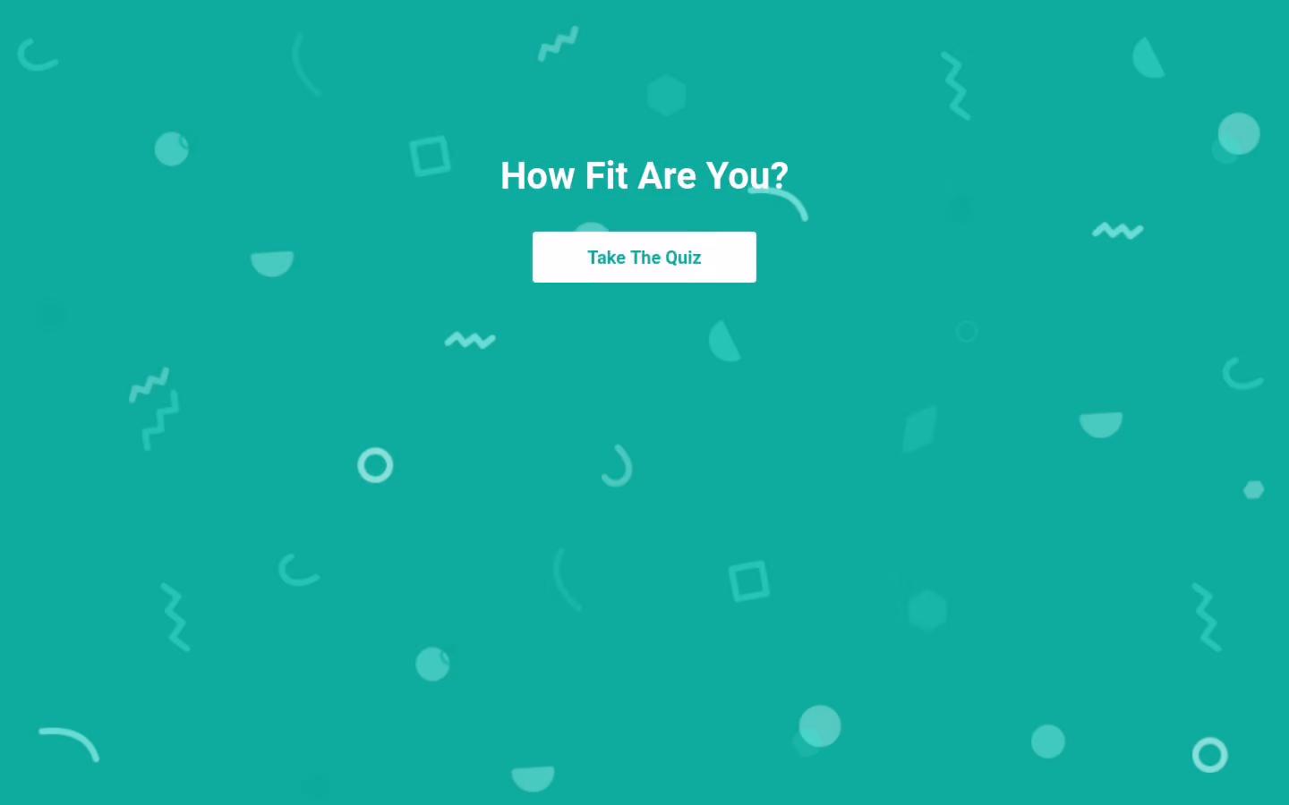 Fitness Quiz Landing Page Funnel Template