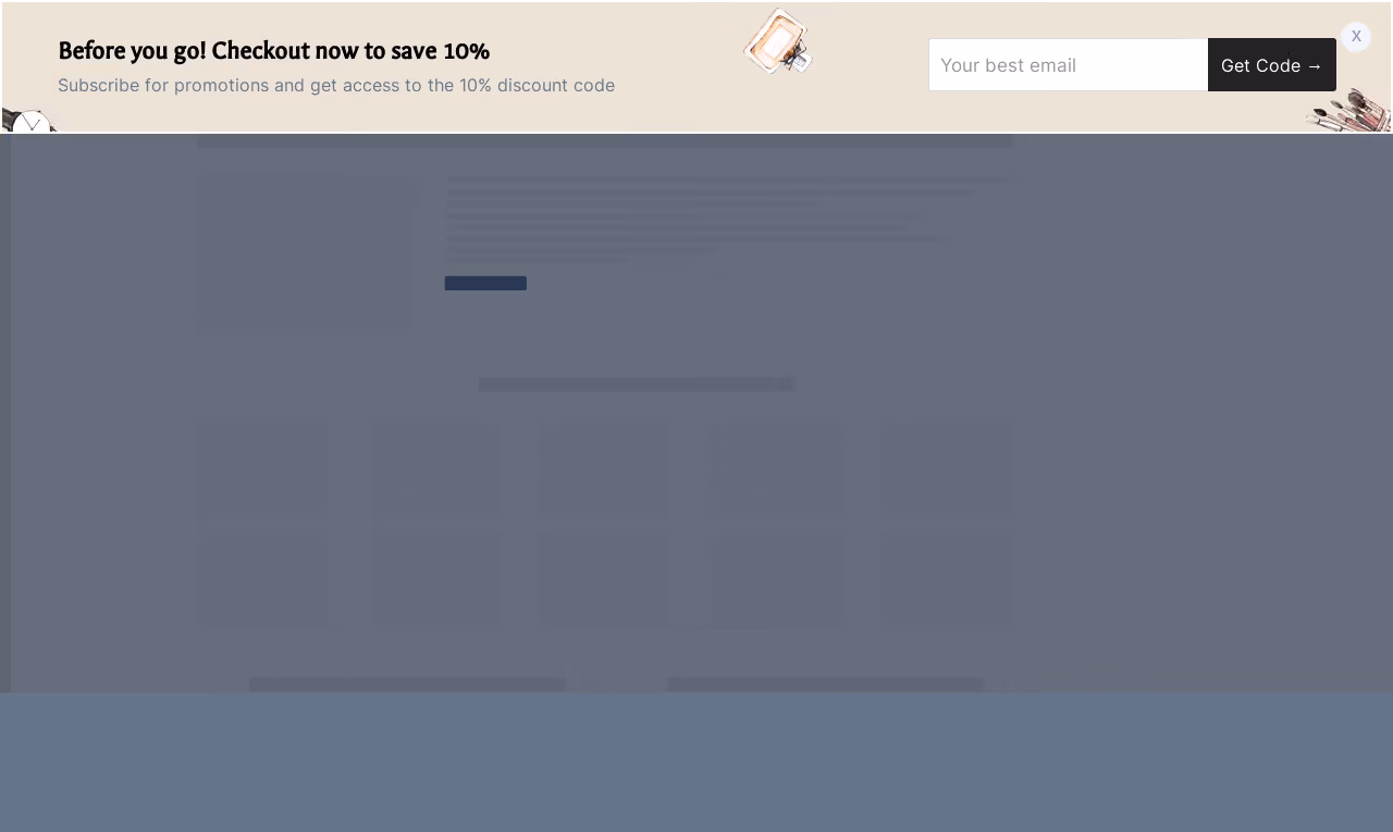 Apparel Cart Abandonment Sticky Bar Template