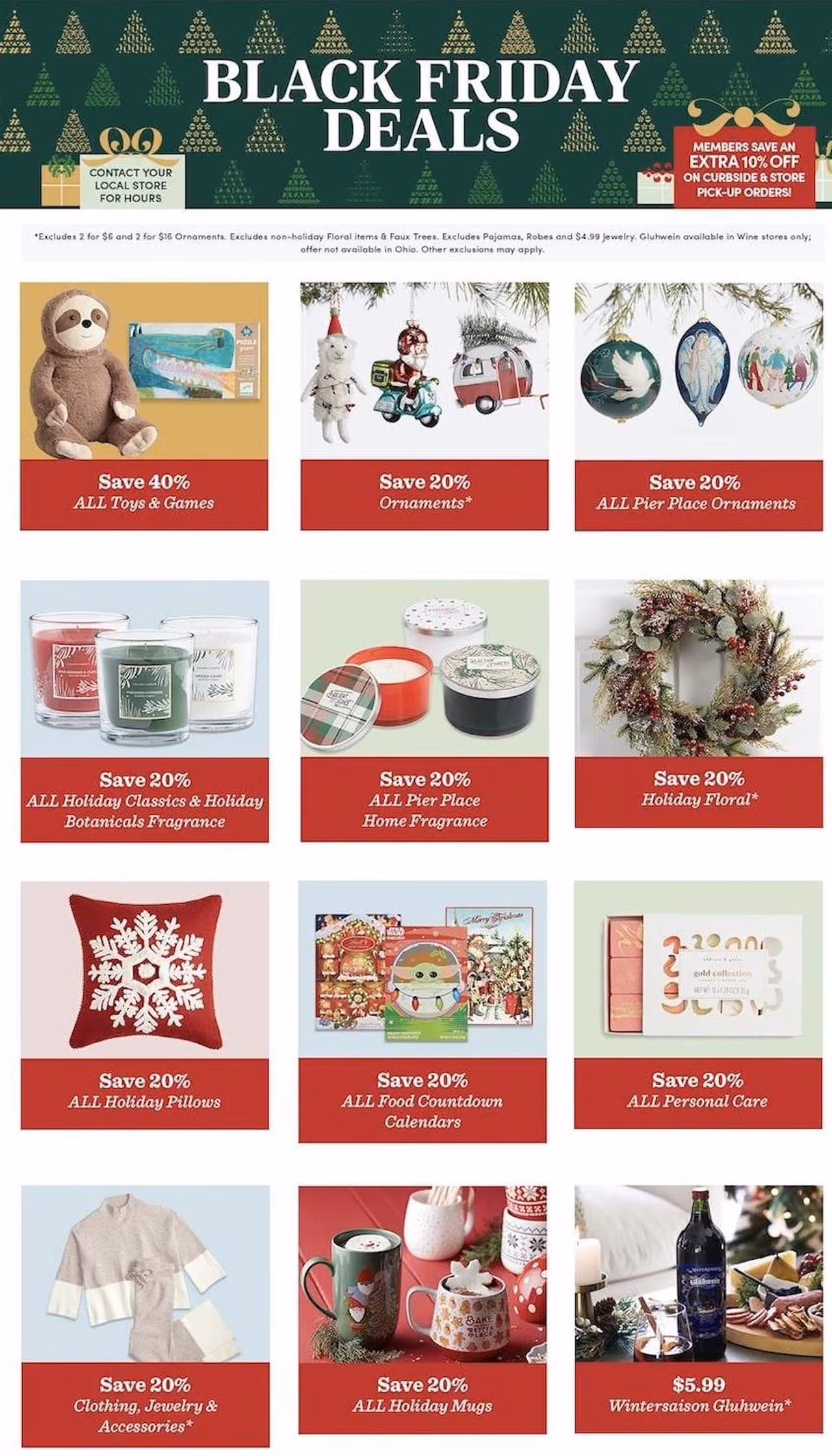 World Market Gift Guide Landing Page Example