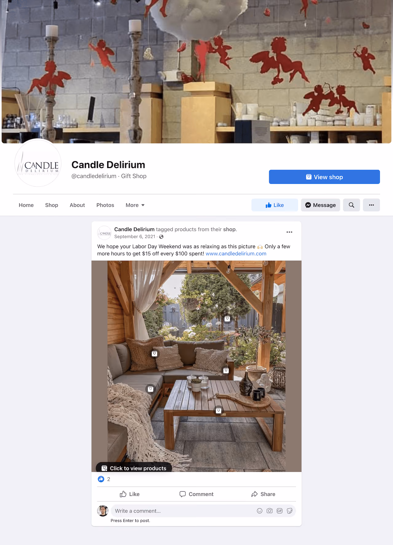 Candle Delirium Labor Day Offer