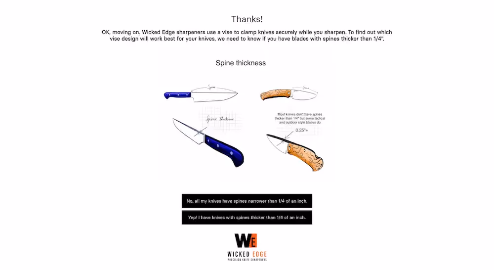 Wicked Knives image questions
