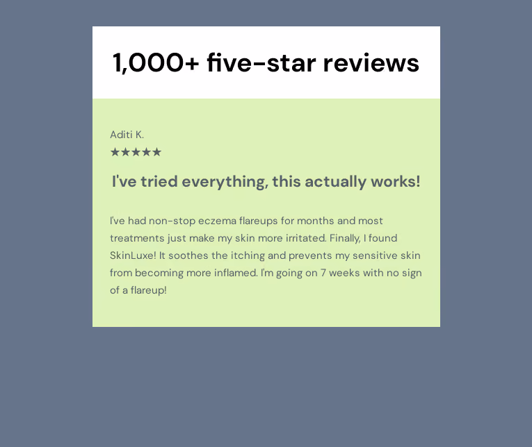 Featured Customer Review Embed Template