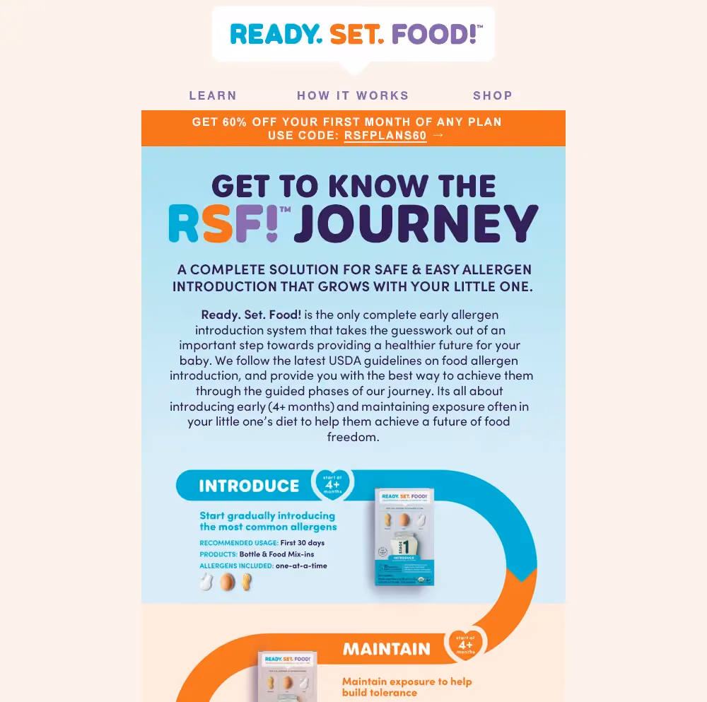 Email with a description of the RSF system