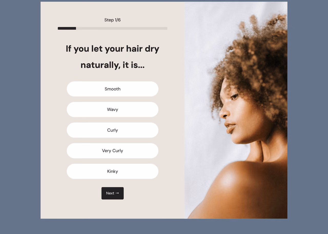 Hair Product Embed Quiz