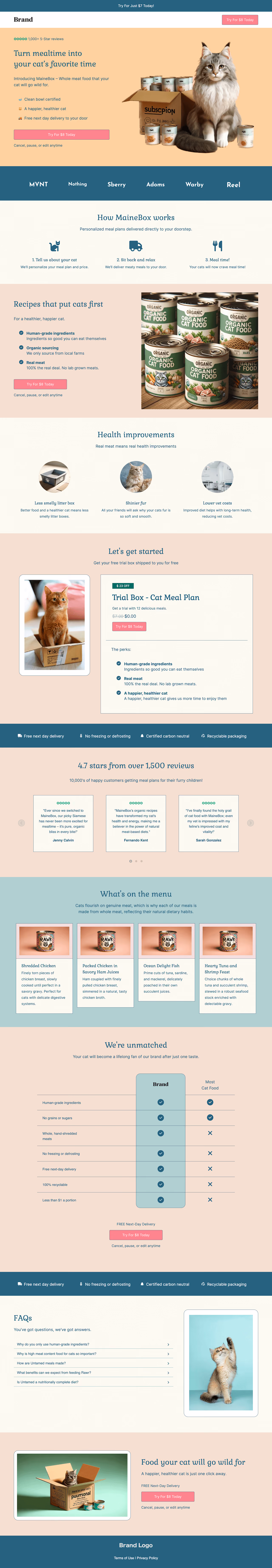 Untamed's Pet Website Template