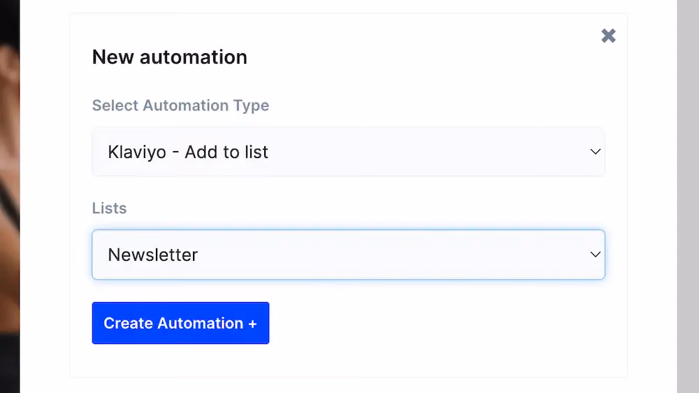 Adding new subscribers to a list in Klaviyo