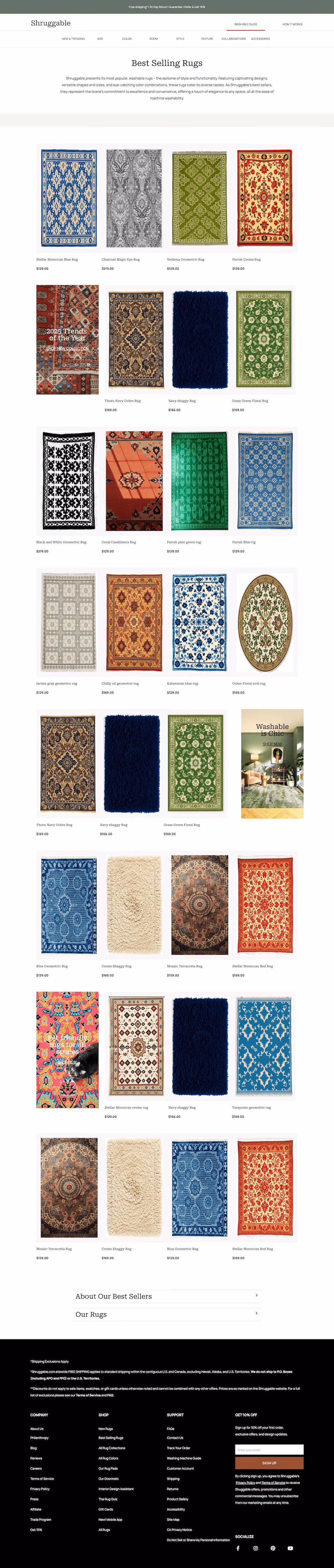 Ruggable Collection Page Template